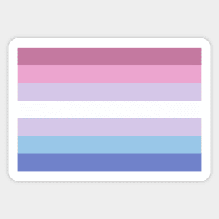Bigender Pride Flag Sticker